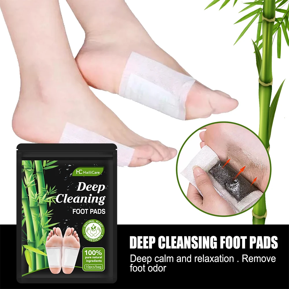 Detox Foot Patch - 10 шт./упак. Детокс-пластыри для ног с