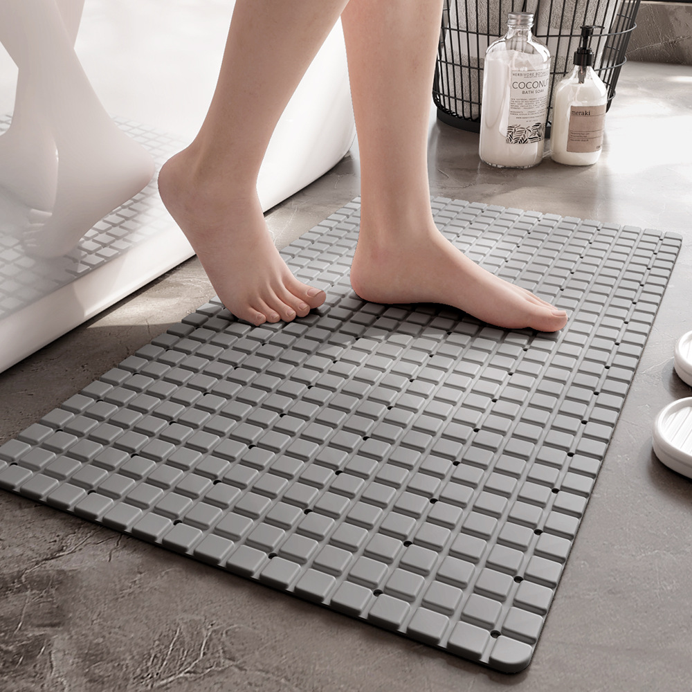 Bamboo Bath Mat - 1 шт. Нескользящий коврик для ванной