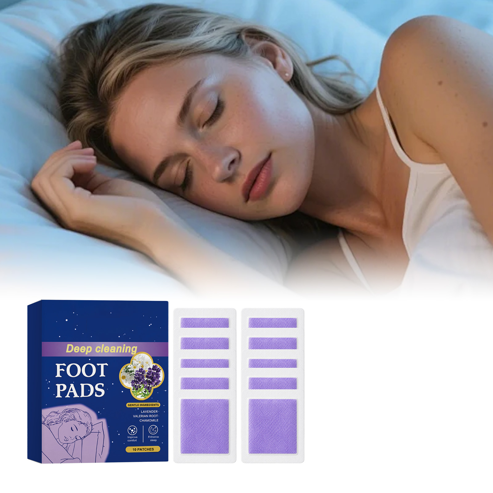 Detox Foot Patch - Пластыри для ног Deep Sleep для