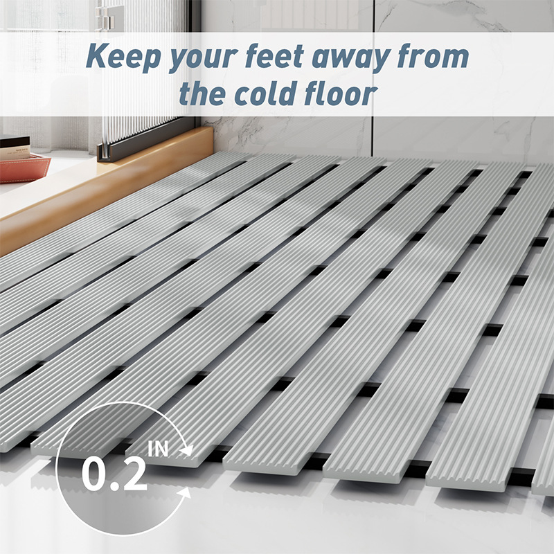 Полиэтиленовые коврики для душ – обзор и цена Bamboo Bath Mat