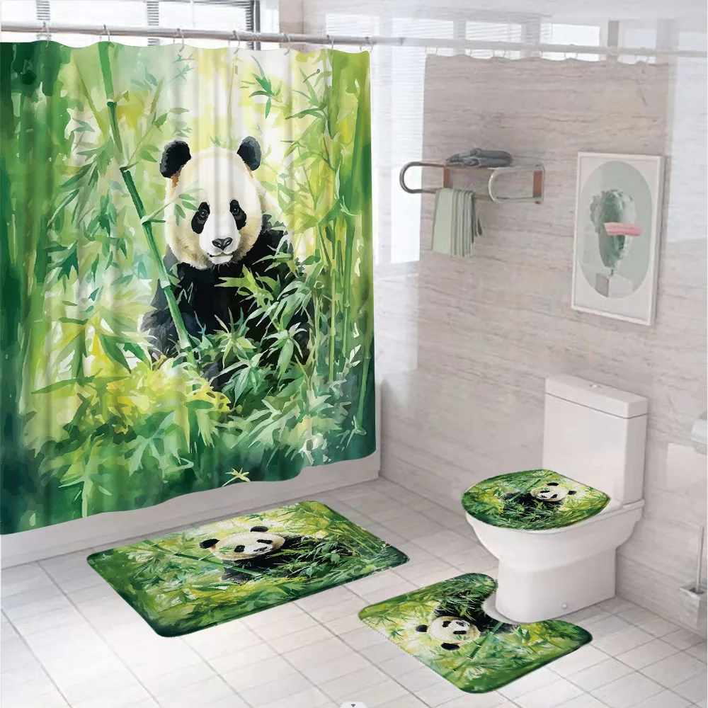4 шт. акварельные зеленые бамб – обзор и цена Bamboo Bath Mat