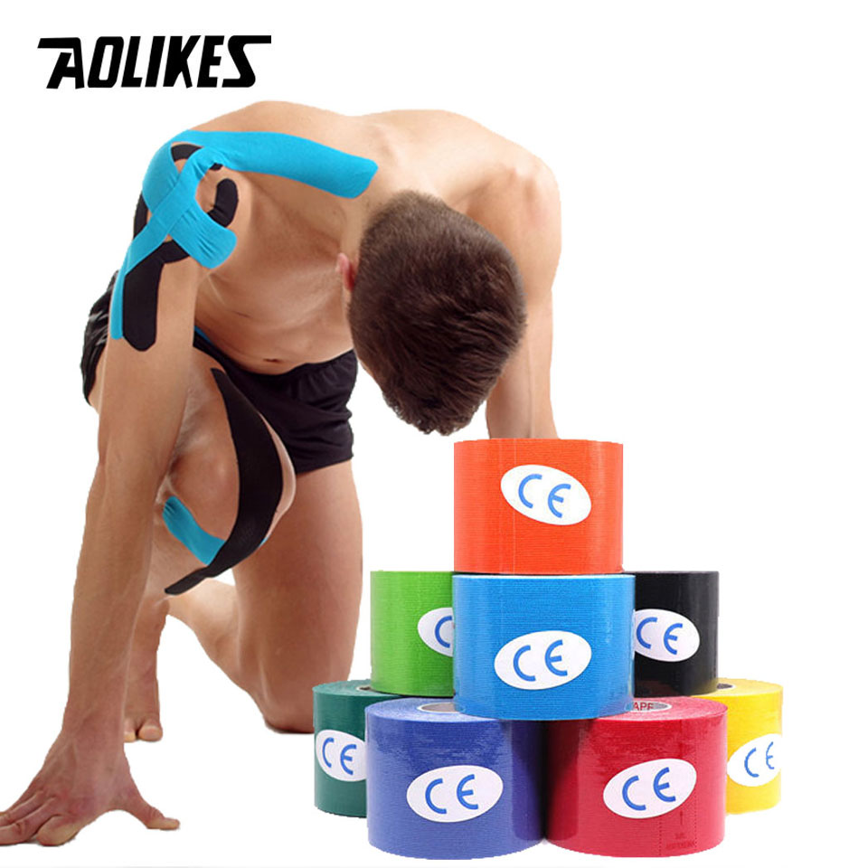 AOLIKES 2-размерная кинезиолог – обзор и цена Sports Taping Precut