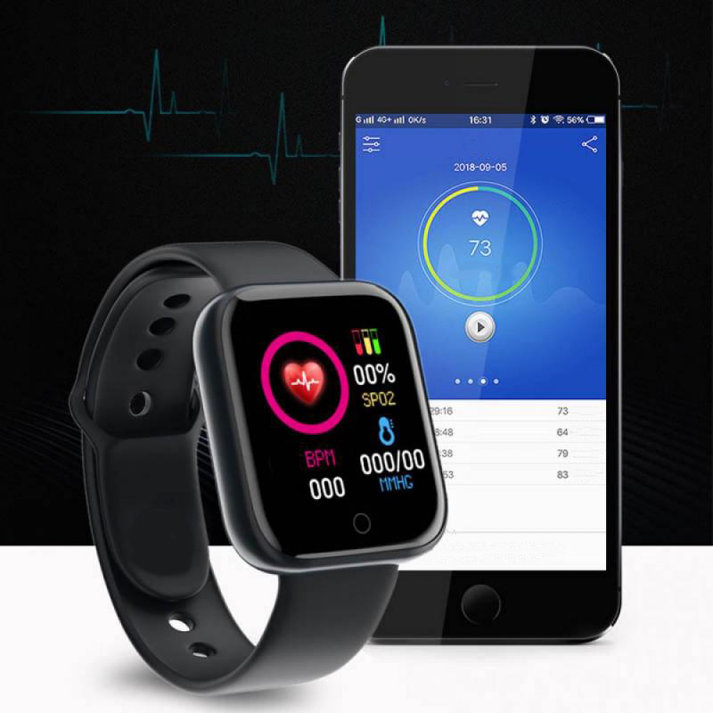 Мужские умные часы с цветным э – обзор и цена Health Wellness Bracelet