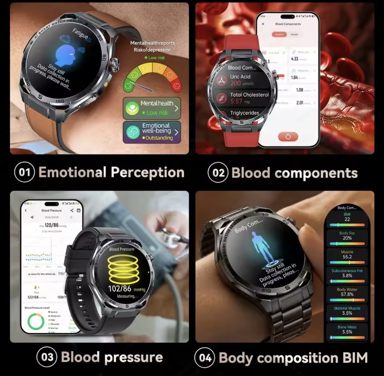 Электронные часы высокого клас – обзор и цена Health Wellness Bracelet