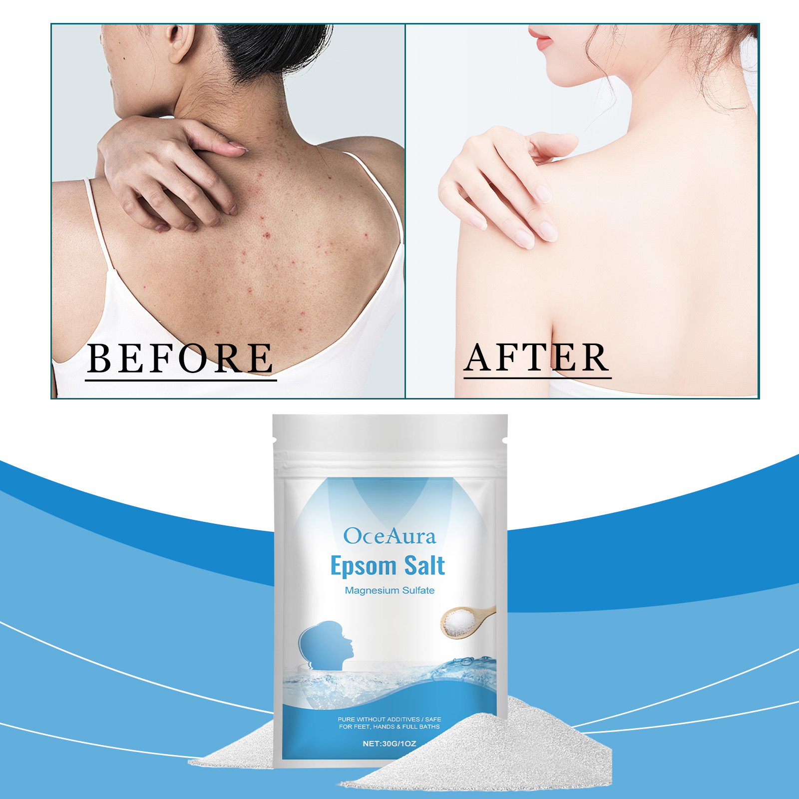 Соль Эпсома, сульфат магния, у – обзор и цена Bath Salts Magnesium