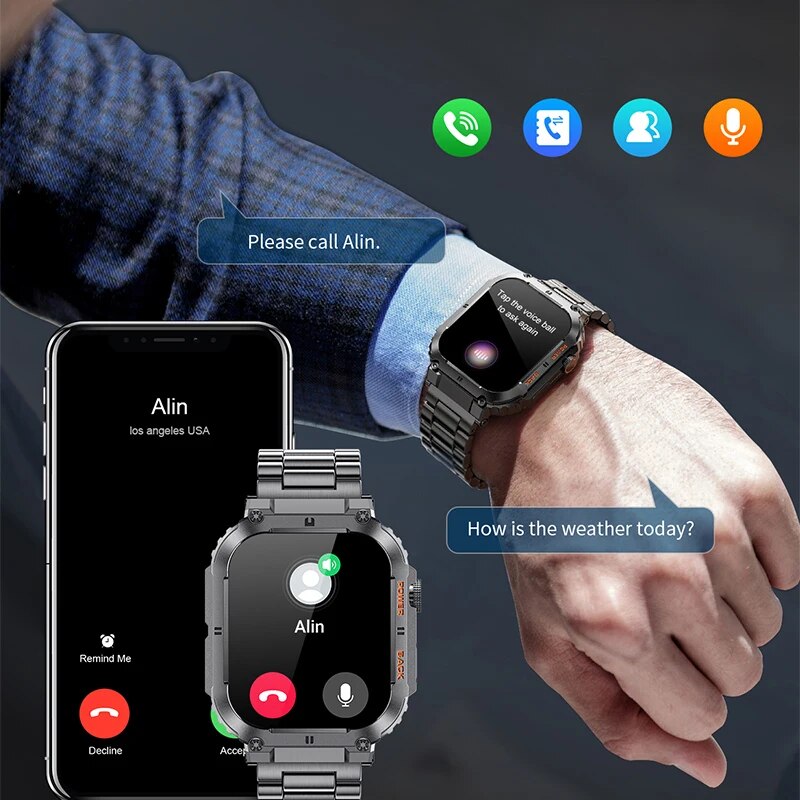 Смарт-часы LIGE мужские спорти – обзор и цена Health Wellness Bracelet