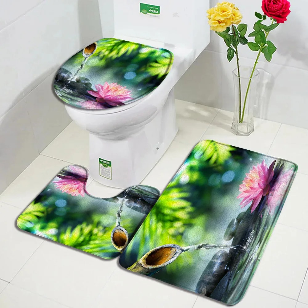 Зеленый бамбуковый комплект ко – обзор и цена Bamboo Bath Mat