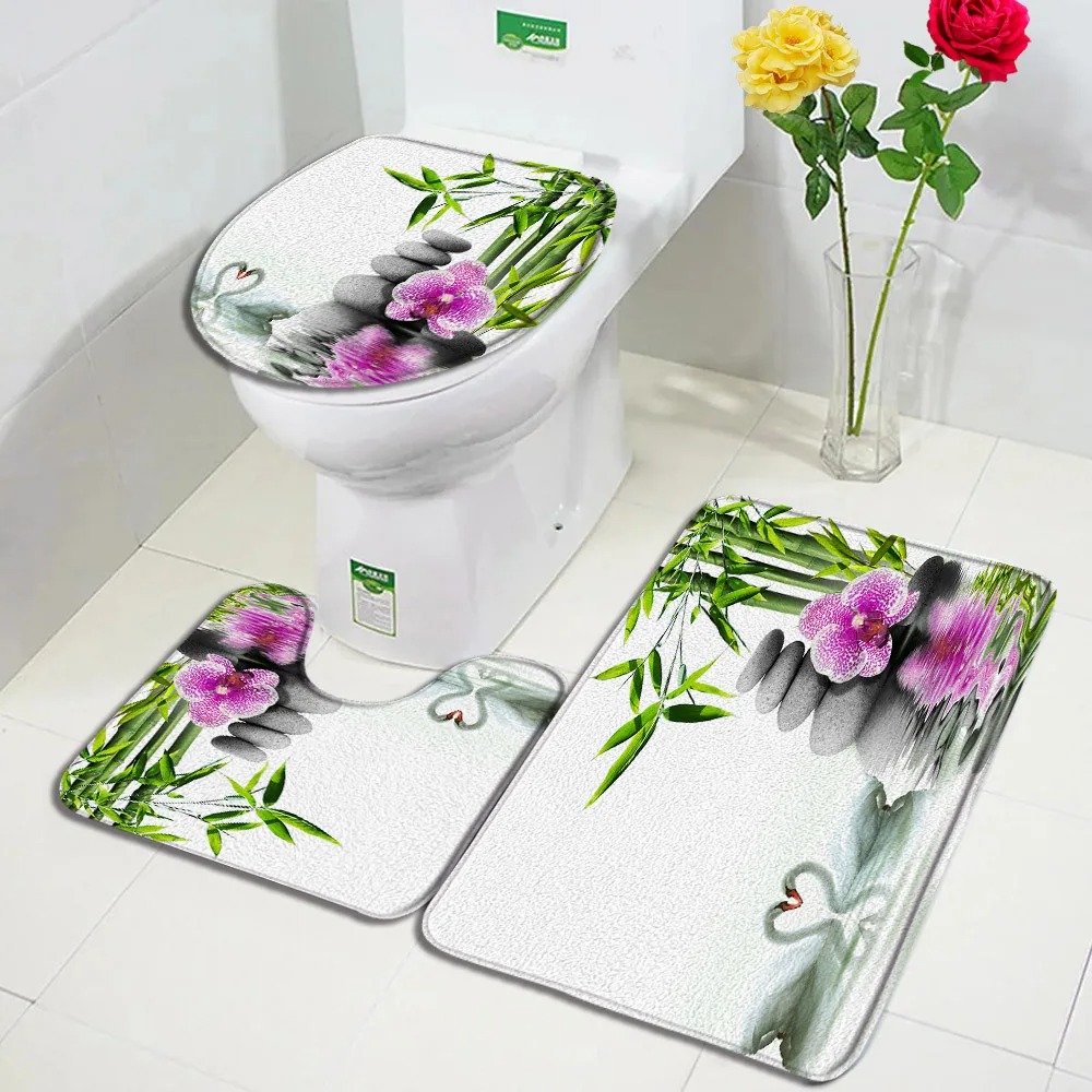 Зеленый бамбуковый комплект ко – обзор и цена Bamboo Bath Mat