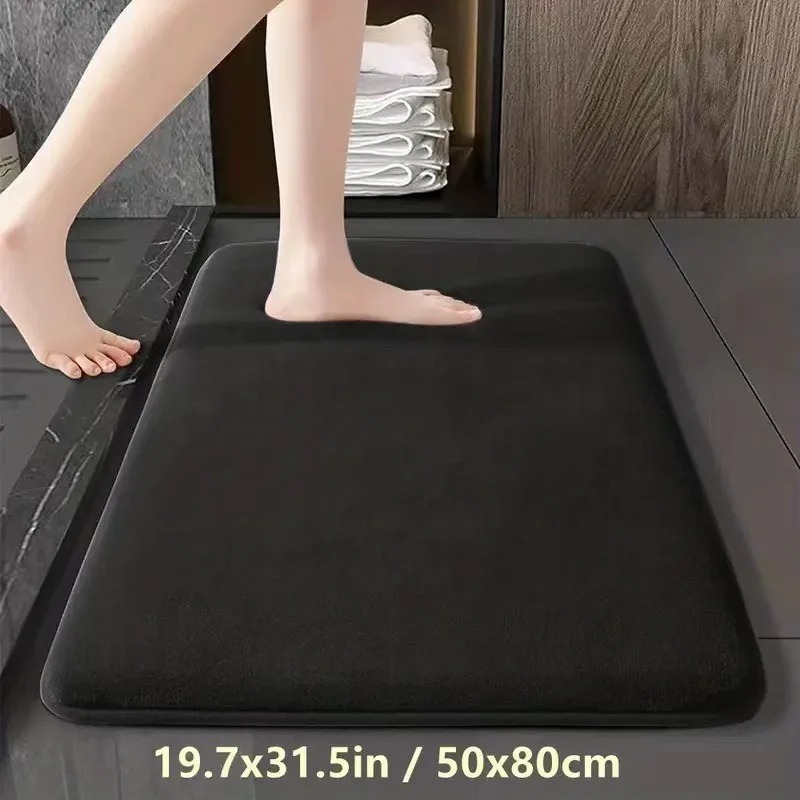 Впитывающий напольный коврик,  – обзор и цена Bamboo Bath Mat