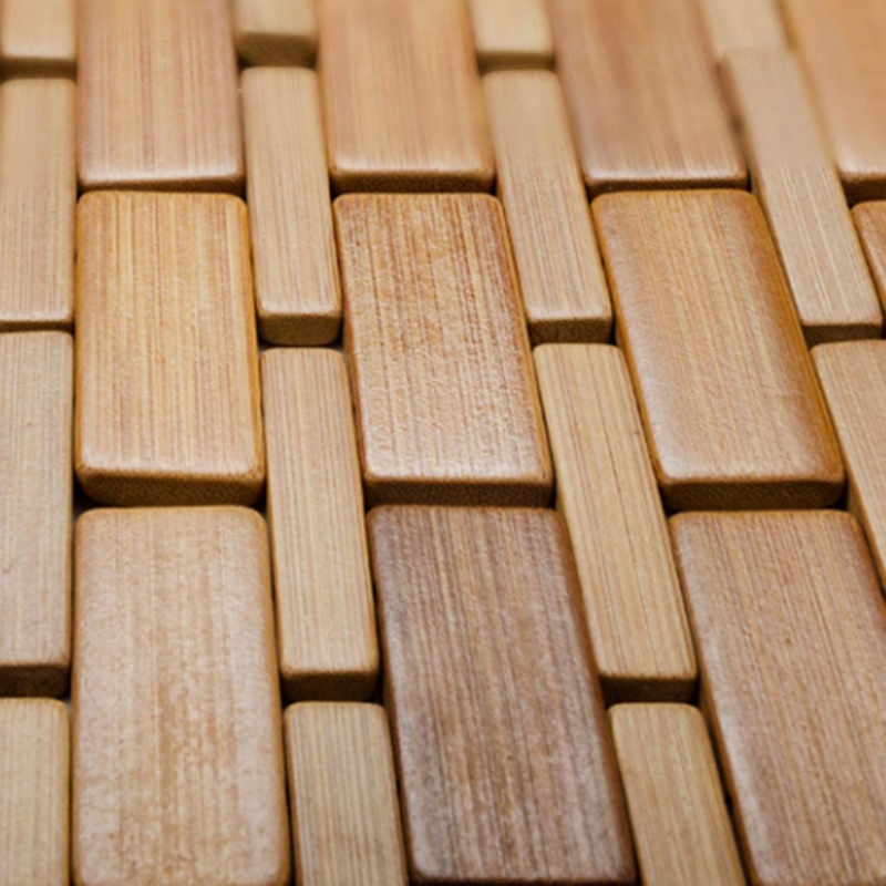 Коврик для ванной из тикового  – обзор и цена Bamboo Bath Mat