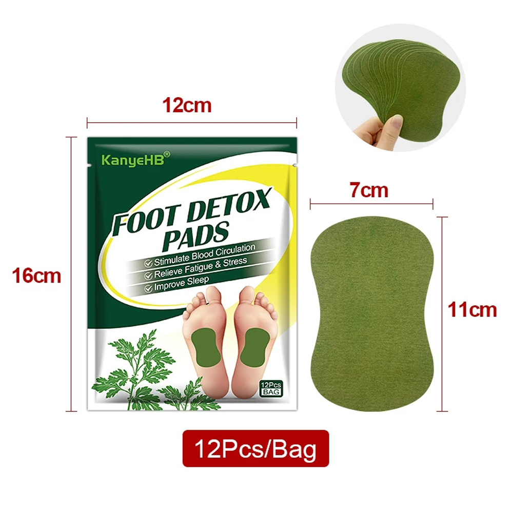 12/24 шт., пластыри для ног – обзор и цена Detox Foot Patch